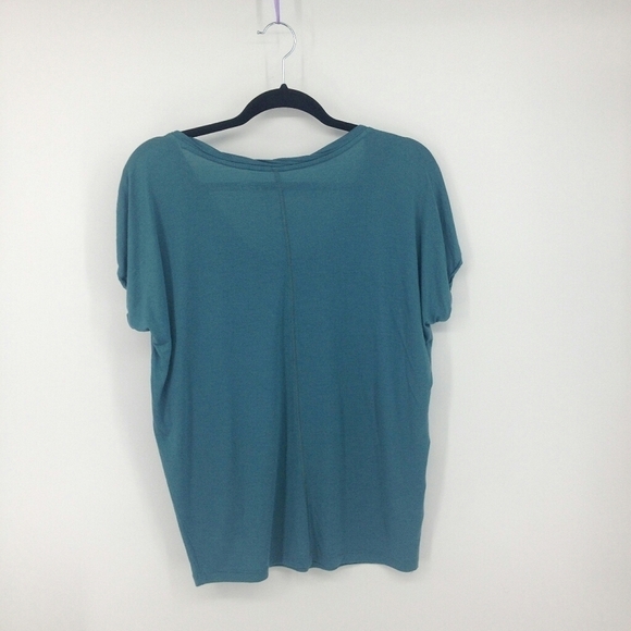 LOFT Ann Taylor Blue Dolman Sleeve Tee Size S - Picture 3 of 5